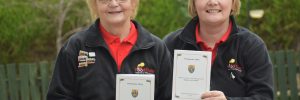 Margaret Glover, left, and Helen McAnespie.