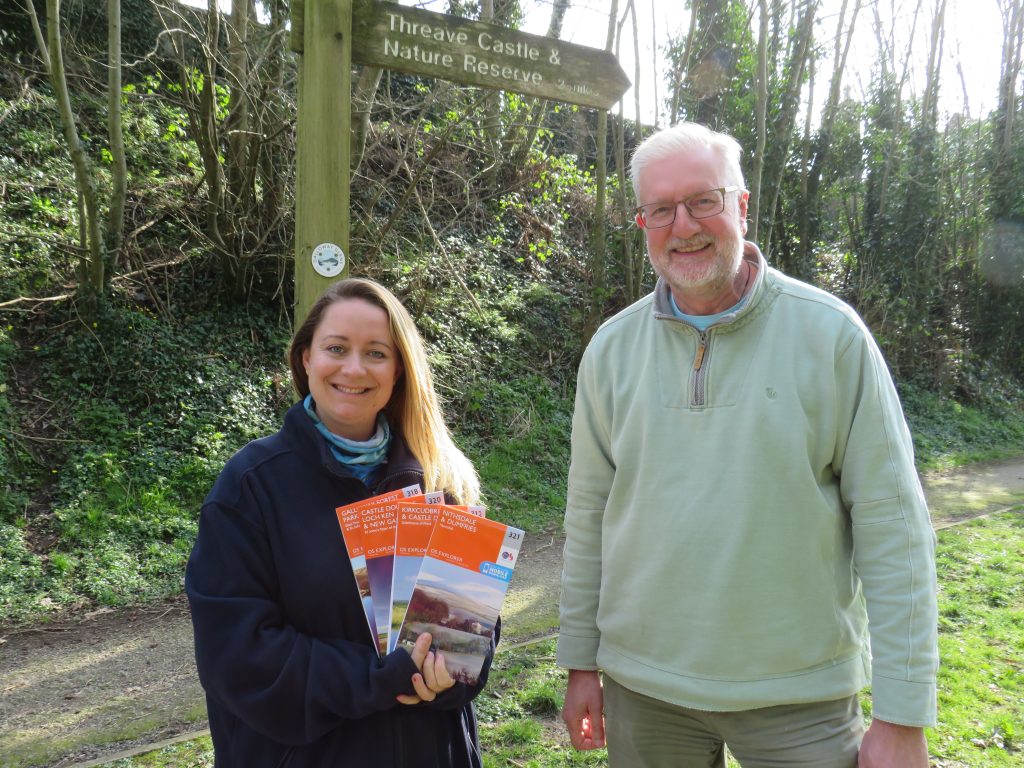 Louise Coupar and Jonathan Barrett.