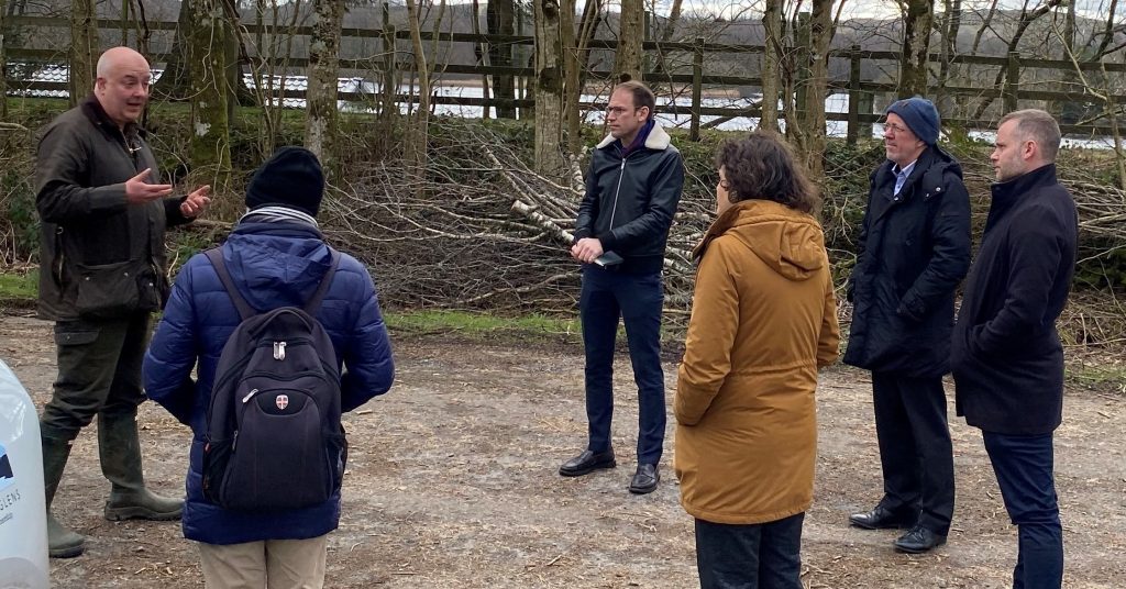 OECD delegation meets Jamie Ribbens from Galloway Fisheries Trust